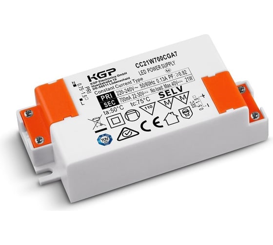 LED-драйвер KGP 21Вт AC-DC CC21W150-500CG2-1 Т03734984