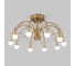 Потолочный светодиодный светильник Eurosvet Ragno 90031/10 LED золото a069303 1