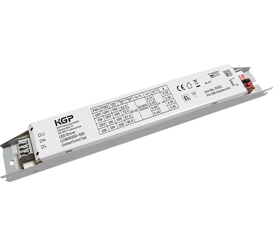 LED-драйвер KGP 90Вт AC-DC LC90W350-500 Т03756789 1