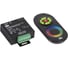 Контроллер с ПДУ IEK радио, RGB, 3 канала, 12В, 4А, 144Вт, черный LSC1-RGB-144-RF-20-12-B 1
