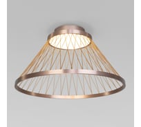 Потолочный светодиодный светильник Eurosvet Cesta 40019/1 LED коричневый a069291