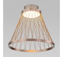 Потолочный светодиодный светильник Eurosvet Cesta 40018/1 LED коричневый a069290