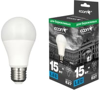 Светодиодная лампа ECON LED A 15Вт E27 4200K ES 7115020