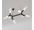 Потолочный светильник Eurosvet Covalent 30180 черный a069156 6