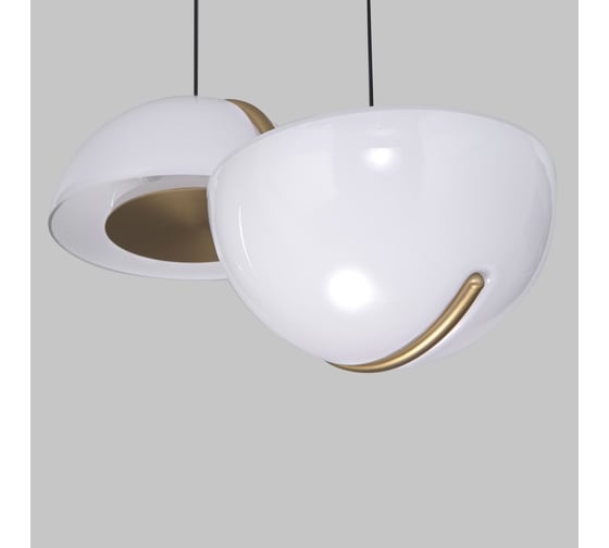Подвесной светодиодный светильник Eurosvet Emisfero 50083/2 LED золото a069299