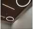 Дизайнерский подвесной светильник aax.tech Hoop 52Вт, 2080Лм, Опал, 4000К, IP40, 900х60х50мм, белый AAX-Hoop-R61-900-52W-4K-W 4