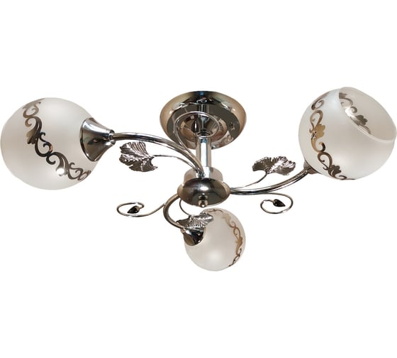 Люстра JUPITER LIGHTING A темный хром-3х60W E27 230V, 24-d54 A 1312/3 1