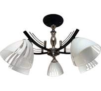 Люстра JUPITER LIGHTING Нити Этюд хром-5х60W E27 230V, 37-60-60 A10-26Н30/5