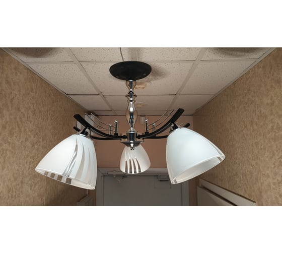 Люстра JUPITER LIGHTING Нити Этюд хром-5х60W E27 230V, 37-60-60 A10-26Н30/5