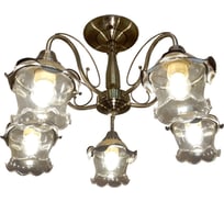 Люстра JUPITER LIGHTING MD61-50804/5 латунь-5хLED E27 230V MD61-50804