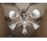 Люстра JUPITER LIGHTING Купава белая патина-5х60W E27 230V, 68-60-60 N 1261/5 3