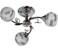 Люстра JUPITER LIGHTING черный хром-3х60W E27 230V, 21-d 50 A 1474/3