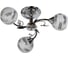 Люстра JUPITER LIGHTING черный хром-3х60W E27 230V, 21-d 50 A 1474/3 1