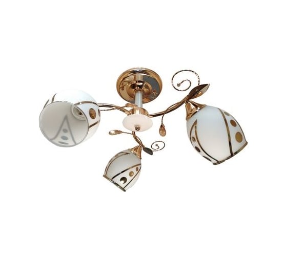Люстра JUPITER LIGHTING золото-3х60W E27 230V N10-0367/3 1