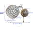 Бра JUPITER LIGHTING хром-1х60W E27 230V N10-2725/1 10