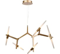 Люстра подвесная AM Group в стиле Арт-деко AM68/10 GOLD AM68H3103/10W GOLD