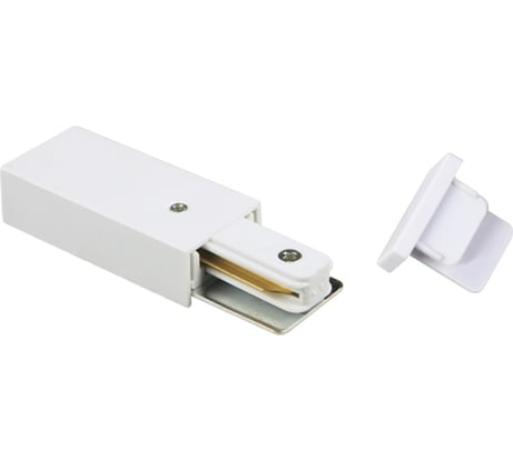 Комплект торцевых элементов Jazzway PTR EC-WH накладной/подвесной шинопровод белый 5010901