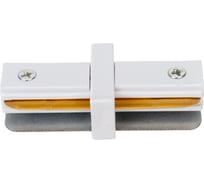 Коннектор Jazzway I-образный PTR CI-WH накладной/подвесной шинопровод белый 5010765
