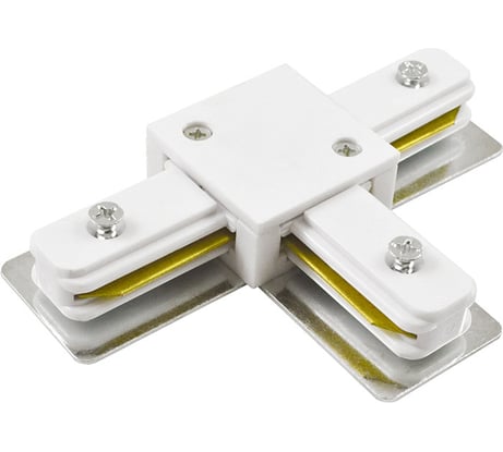 Коннектор Jazzway T-образный PTR CT-WH накладной/подвесной шинопровод белый 5010864