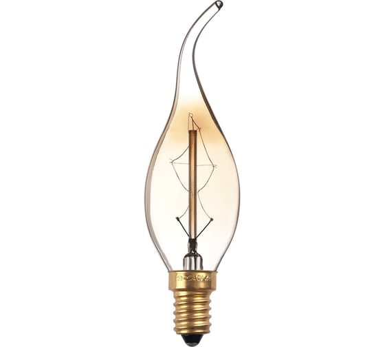 Лампа Jazzway RETRO CA35 GOLD 60w E14 5009950