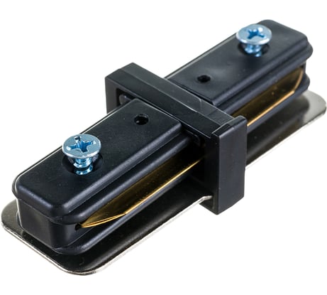 Коннектор Jazzway I-образный PTR CI-BL накладной/подвесной шинопровод черный 5010758