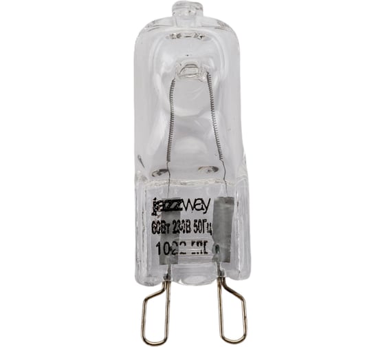 Галогенная лампа Jazzway PH-G9 60Вт 230В clear 2000ч 3322595