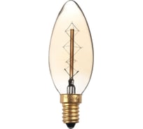 Лампа Jazzway RETRO C35 GOLD 40w E14 2858290