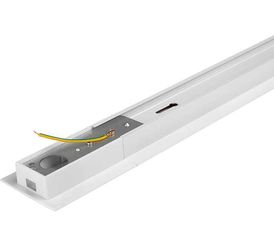 Шинопровод однофазный Jazzway L2000 PTR/R 2M-WH встраиваемый для трекового освещения белый 5031791