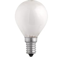 Лампа Jazzway P45 240V 40W E14 frosted 3320294