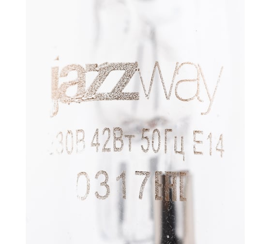 Галогенная лампа Jazzway PH-C35 42Вт clear E14 230/50Гц 1005311