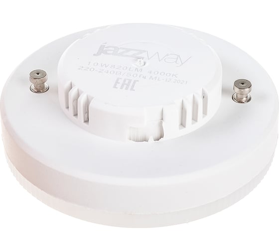 Светодиодная лампа Jazzway PLED-GX53 10Вт 4000К нейтральный белый GX53 820лм 230/50Гц 5032873