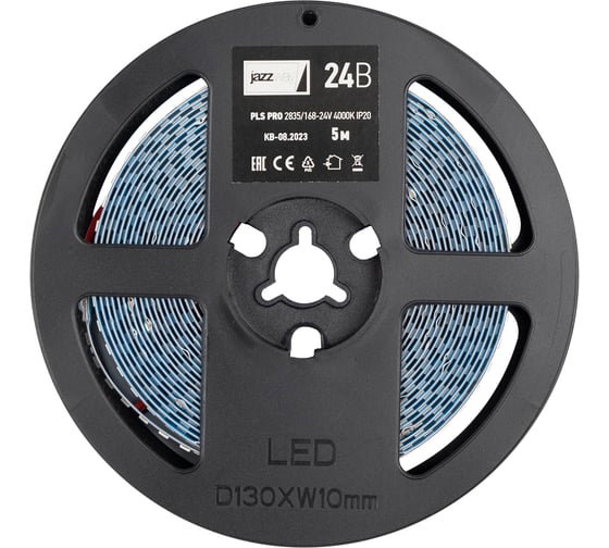 Светодиодная лента Jazzway PLS PRO 2835/168-24В 4000К IP20 (упаковка 5м) 5015753