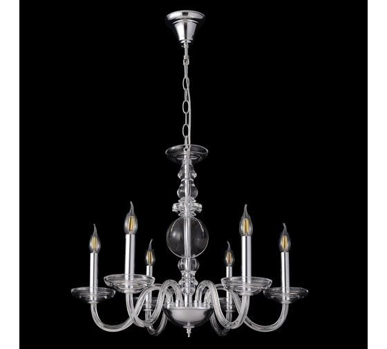 Подвесная люстра Crystal lux ARABESQUE SP6 CHROME