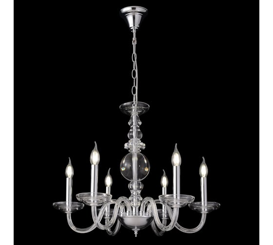 Подвесная люстра Crystal lux ARABESQUE SP6 CHROME