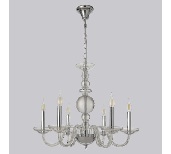 Подвесная люстра Crystal lux ARABESQUE SP6 CHROME