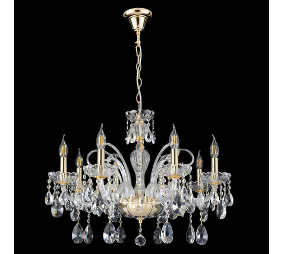 Подвесная люстра Crystal lux MONICA SP8 GOLD
