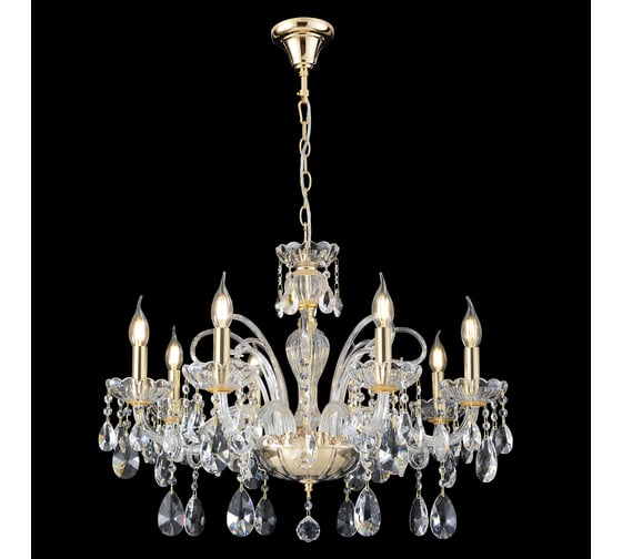 Подвесная люстра Crystal lux MONICA SP8 GOLD