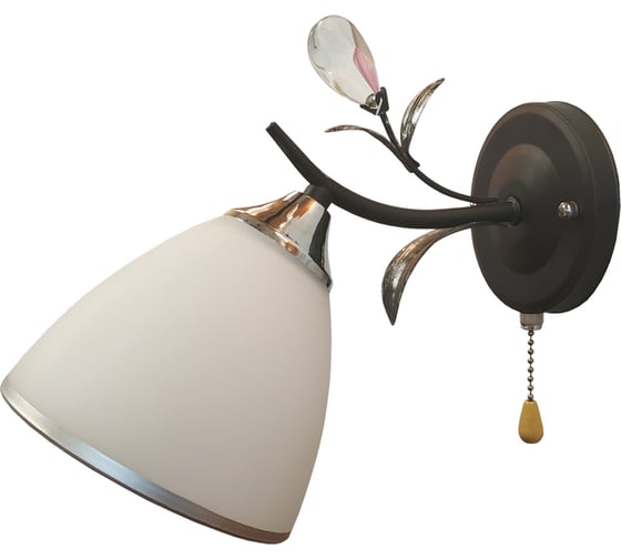 Бра JUPITER LIGHTING хром,черный-1х60W E27 230V, 21-15-26 N10-2709/1