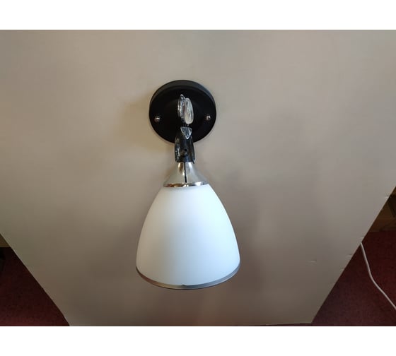 Бра JUPITER LIGHTING хром,черный-1х60W E27 230V, 21-15-26 N10-2709/1