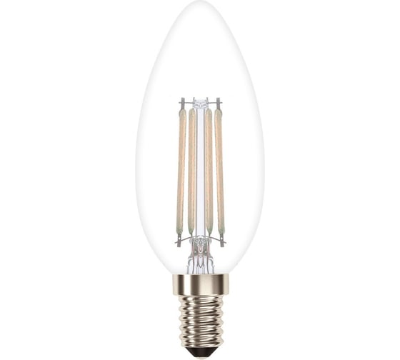 Светодиодная лампа Smartbuy (LED) FIL-C37-12Вт/6500К/E14 SBL-C37F-12-65K-E14