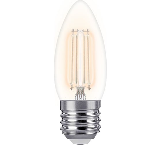 Светодиодная лампа Smartbuy (LED) FIL-C37-12Вт/4000К/E27 SBL-C37F-12-40K-E27