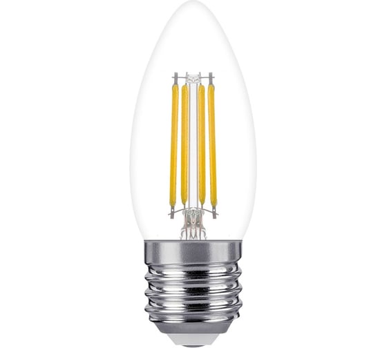 Светодиодная лампа Smartbuy (LED) FIL-C37-8Вт/2700К/E27 SBL-C37F-8-27K-E27