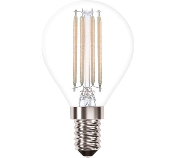 Светодиодная лампа Smartbuy (LED) FIL-P45-8Вт/6500К/E14 SBL-P45F-8-65K-E14