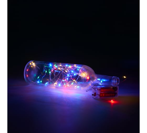 Гирлянда Saimaa "Роса" на батарейках 50 LED, 5 м (многоцветный) SP-06-M
