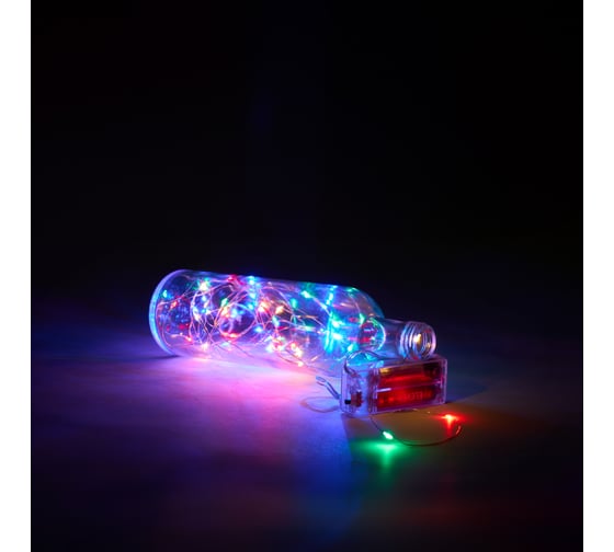 Гирлянда Saimaa "Роса" на батарейках 50 LED, 5 м (многоцветный) SP-06-M