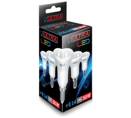 Светодиодная лампа Ultra LED R50 7W E14 4000K