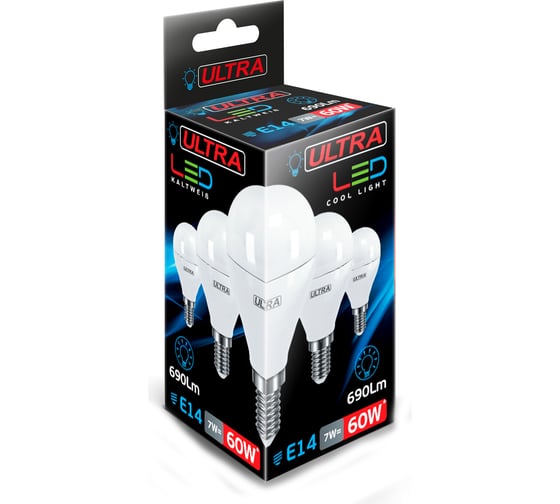 Светодиодная лампа Ultra LED G45 7W E14 4000K