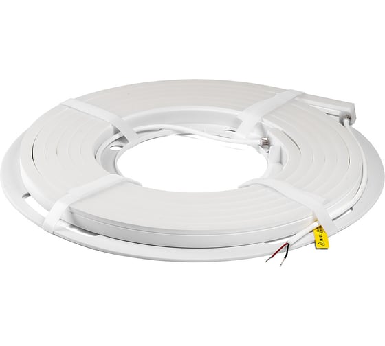 Гибкий неон MAKSBRIGHT 5 м, 10Вт/м, 24В, IP67, 16x15мм, 3000К теплый белый MB-ANF-SQ1615-WW-3000K