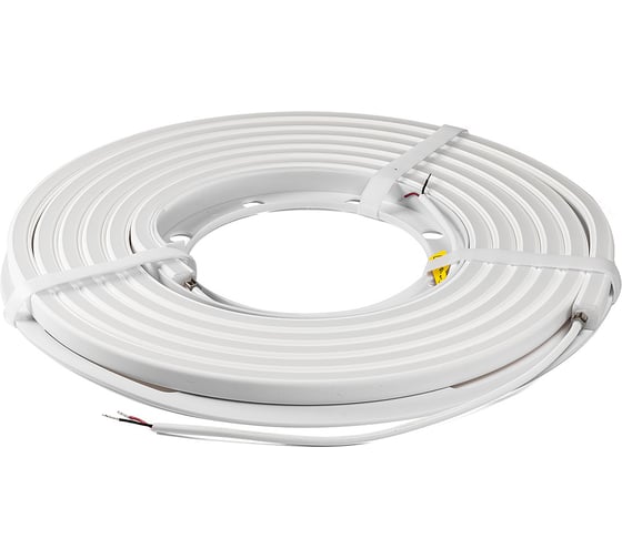 Гибкий неон MAKSBRIGHT 5 м, 10Вт/м, 24В, IP65, 16x15мм, 4000К белый MB-ANF-SQDS-NW-4000K