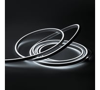 Гибкий неон MAKSBRIGHT 5 м, 10Вт/м, 24В, IP65, 16x15мм, 5000К холодный белый MB-ANF-SQDS-CW-5000K